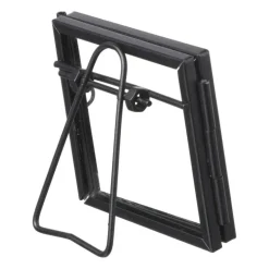Fotokader mini - zwart - 6x6 cm