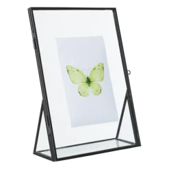 Fotokader staand - zwart - 18x25 cm