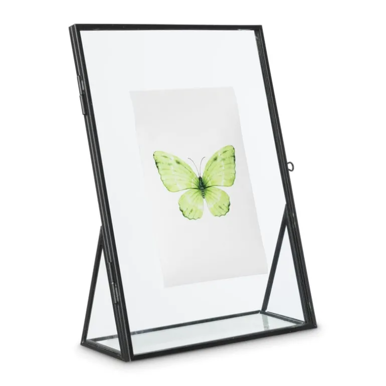Fotokader staand - zwart - 18x25 cm