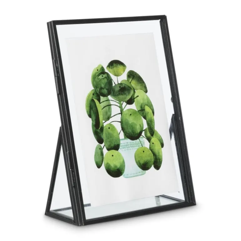 Fotokader staand - zwart - 13x18 cm