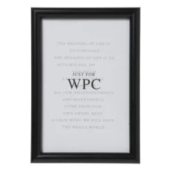Fotokader WPC - zwart - 10x15 cm