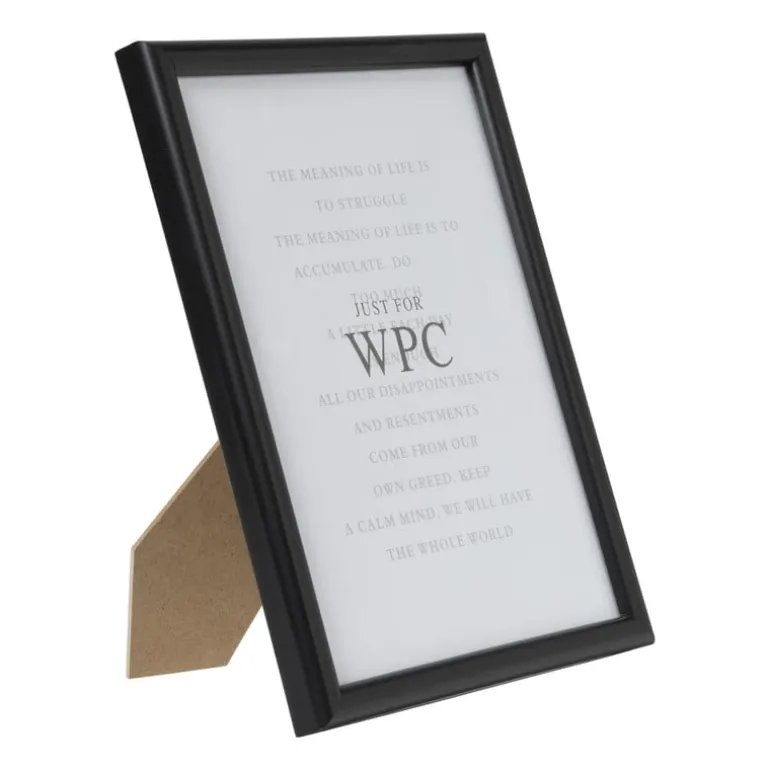 Fotokader WPC - zwart - 15x20 cm