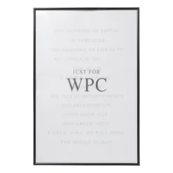 Fotokader WPC - zwart - 50x75 cm