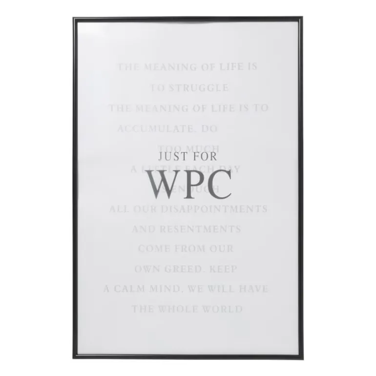 Fotokader WPC - zwart - 50x75 cm