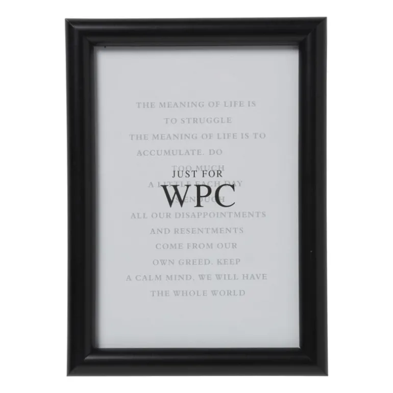 Fotokader WPC - zwart - 9x13 cm