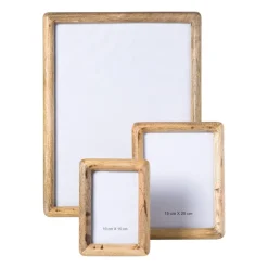 Fotolijst hout - bruin - 30x40 cm