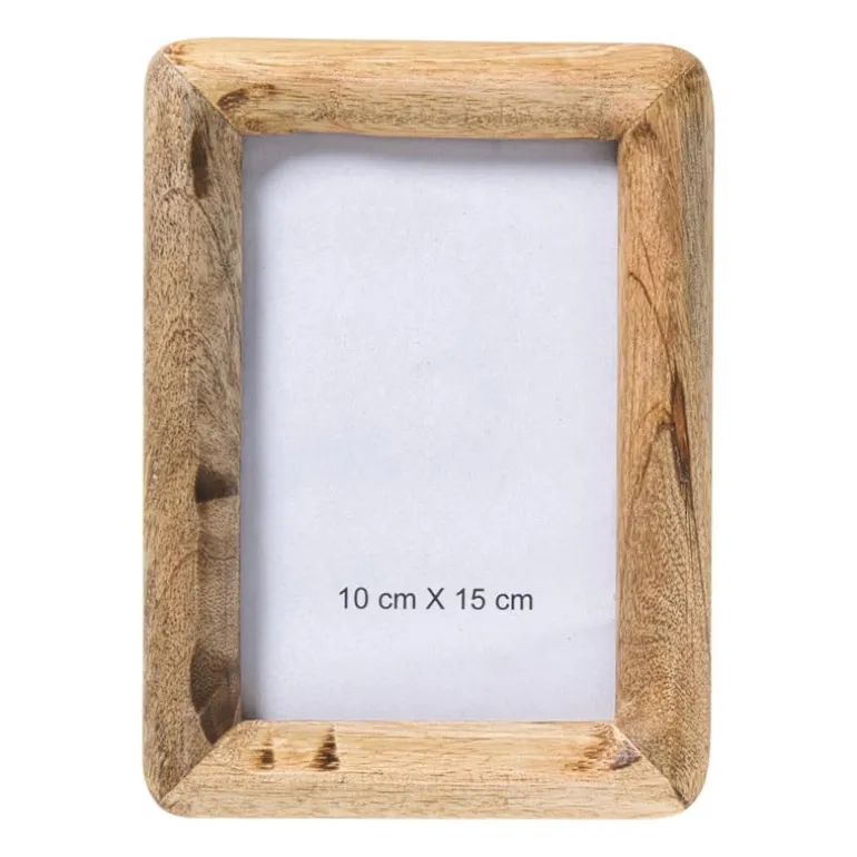 Fotolijst hout - bruin - 10x15 cm