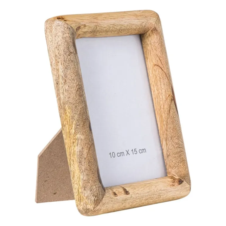 Fotolijst hout - bruin - 10x15 cm