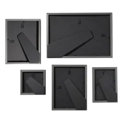 Fotolijstjes - zwart - set van 5