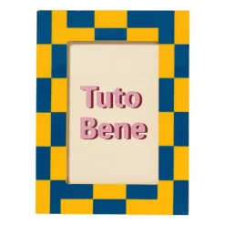 Fotolijst vlakken - blauw - 10x15 cm