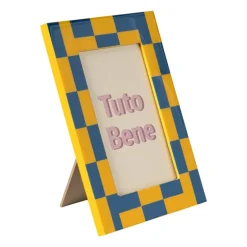Fotolijst vlakken - blauw - 10x15 cm