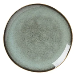 Gebaksbordje Toscane - lichtgroen - ø15.5 cm