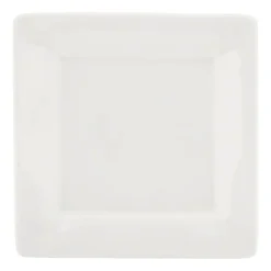 Gebaksbord porselein - 15x15cm