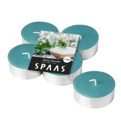 Geur maxiwaxinelichten - minty hammam - set van 4