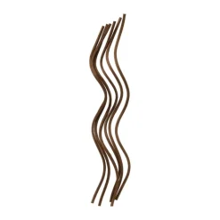 Geurstokjes swirl - bruin - set van 6