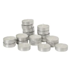 Geur waxinelichten - vanille - set van 30