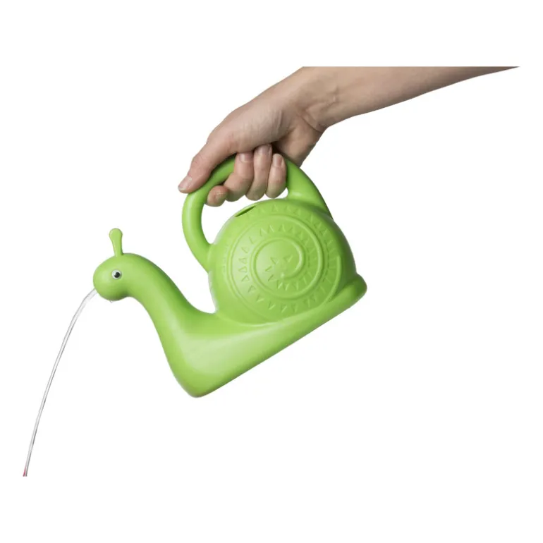 Gieter slak - groen - 19x11.5x21 cm
