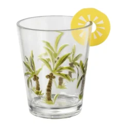 Glasmarkers fruit - set van 6