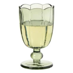 Glas op stam - groen - 240 ml