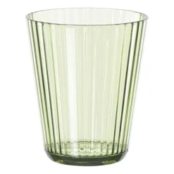 Glas streep - groen - 300 ml