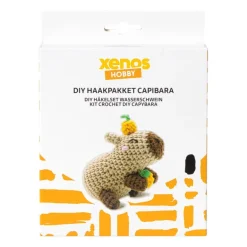 Haakpakket capibara DIY - bruin