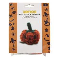 Haakpakketje pompoen - oranje