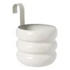 Hangbloempot bubbles - beige - ø15x20 cm