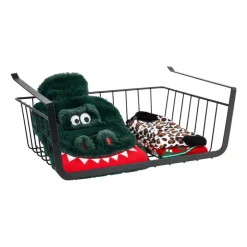 Hangmand voor onder plank - zwart - 36x25x13 cm