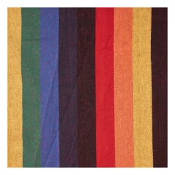 Hangmat met franjes - multikleur - 90x200 cm