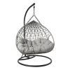 Hangstoel loveseat - grijs - ø120x200 cm