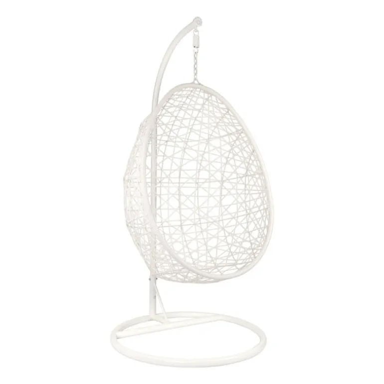Hangstoel swing - wit - 95x95x200 cm