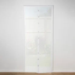 Horgordijn magnetisch - wit - 100x220 cm