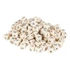Houten kralen alfabet - naturel - circa 90 stuks