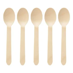 Houten lepels - set van 20
