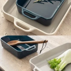 Hugo Kennis ovenschaal large - grijs - 4.16x39x23.3 cm
