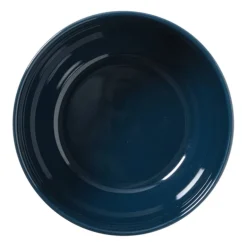 Hugo Kennis schaal - blauw/wit - ø12 cm