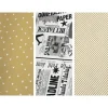 Inpakpapier kraft met print - diverse varianten - 70x200 cm
