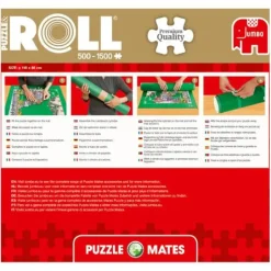 Jumbo puzzelmat - 60x90 cm - 500 tot 1500 puzzelstukjes