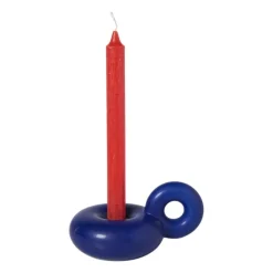 Kandelaar donut - ø16x8 cm - diverse varianten