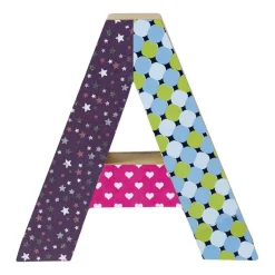 Kartonnen letter A