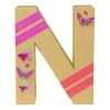 Kartonnen letter N