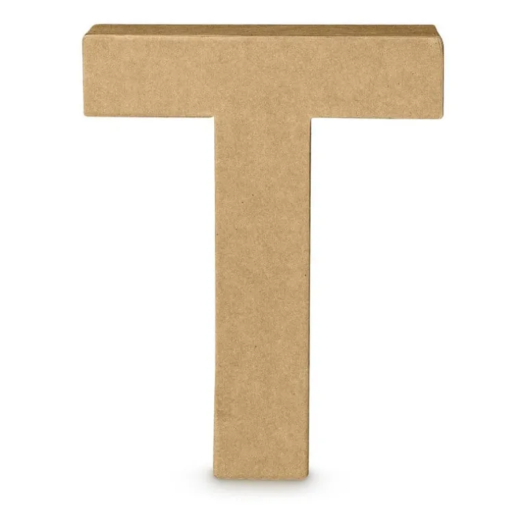 Kartonnen letter T