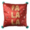 Kerstkussen ho ho ho - 45x45 cm - diverse varianten