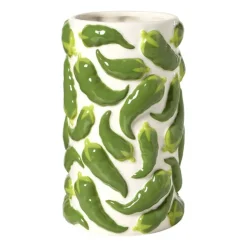 Keukengerei pot peper - groen - ø11.5x20 cm