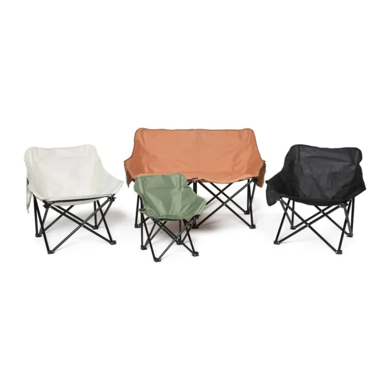 Kids campingstoel compact - groen - 50x50x40 cm