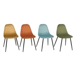 Kinderstoel Ivy - blauw - 60x36.5x33.5 cm