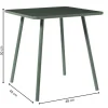 Kindertafel - groen - 50x48x48 cm