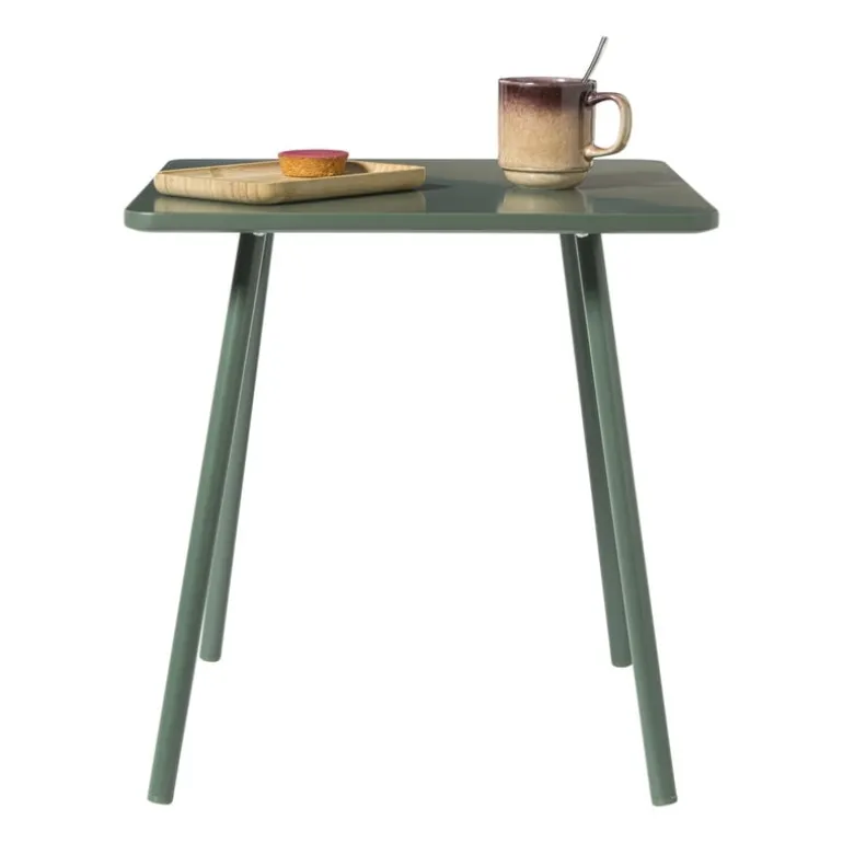 Kindertafel - groen - 50x48x48 cm