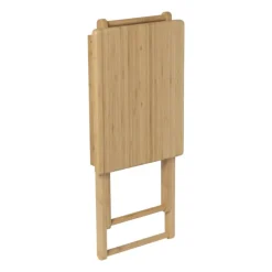 Klaptafel beibu - bamboe - naturel - 42x30x52 cm