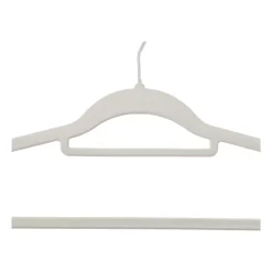 Kledinghanger vilt - grijs - set van 5